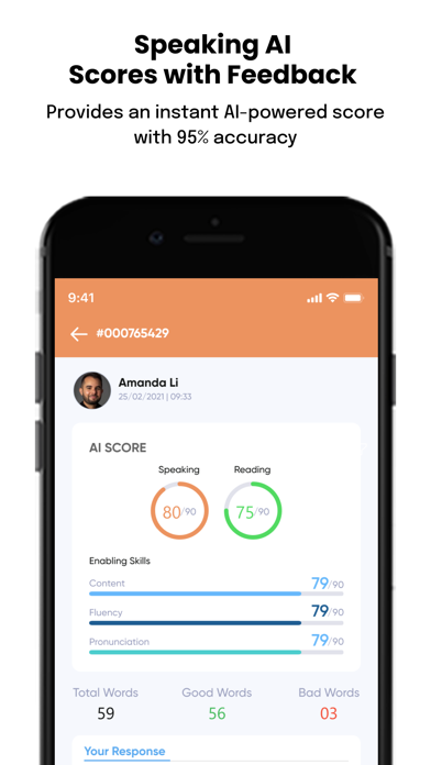 PTE Now: AI Practice App Screenshot