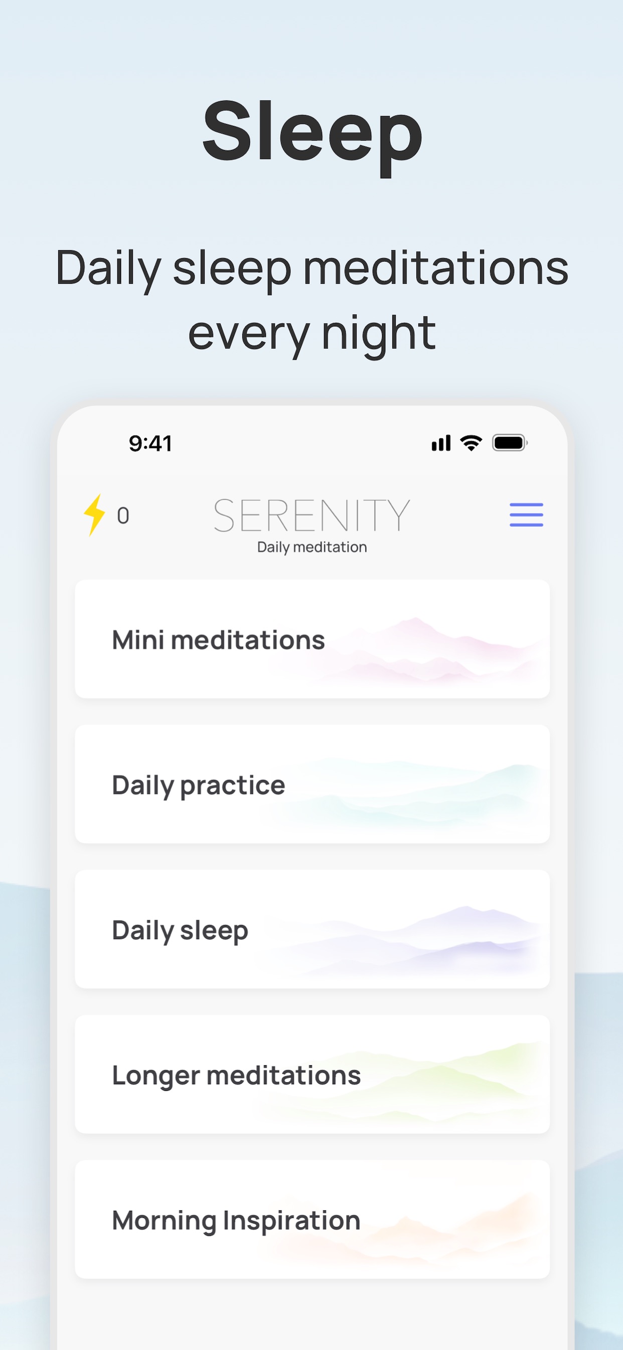 Serenity: Guided Meditation screenshot 3