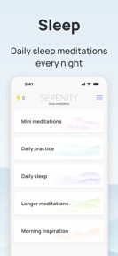 Serenity: Guided Meditation screenshot