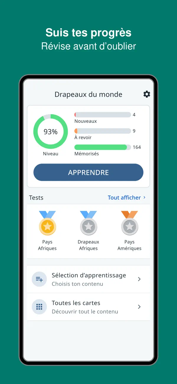 Screenshot #2 pour Drapeaux du monde : révision