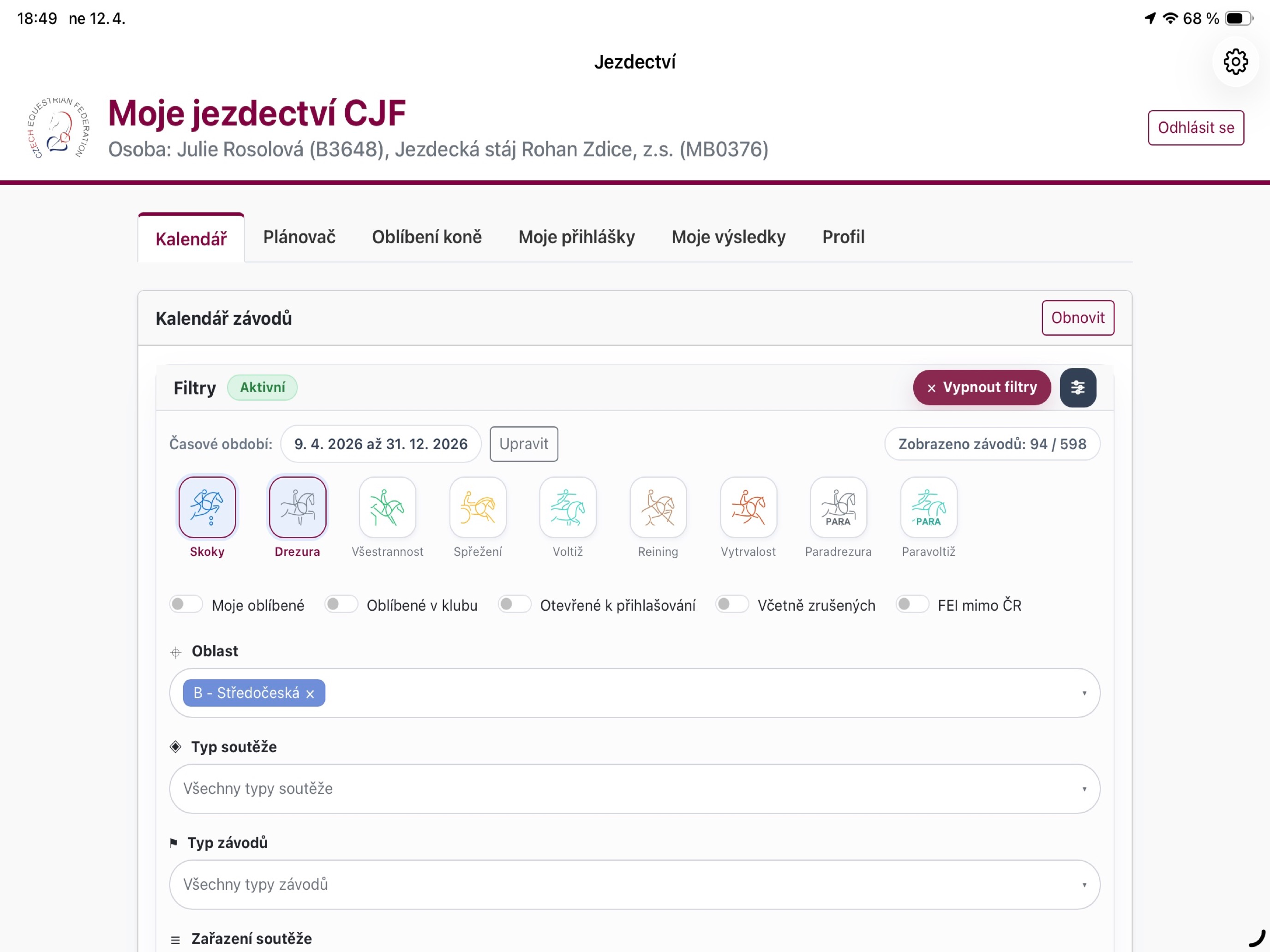 Jezdectvi screenshot 14