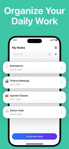 Pex AI Note Taker Notebook App Screenshot 4 of 5