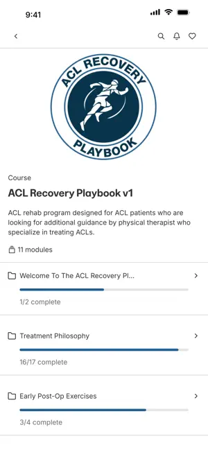 ACL Recovery Playbook screenshot 4