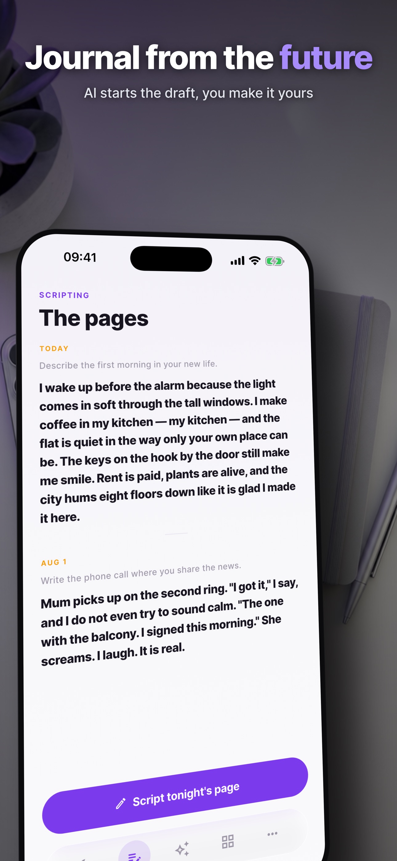 Screenshot 3 of Wysh: Manifestation Journal