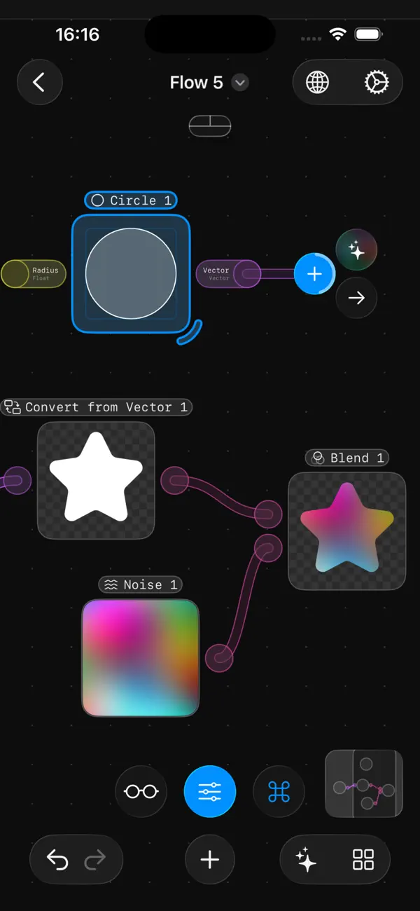#1. Flow Nodes (iOS) Ved: Anton Heestand