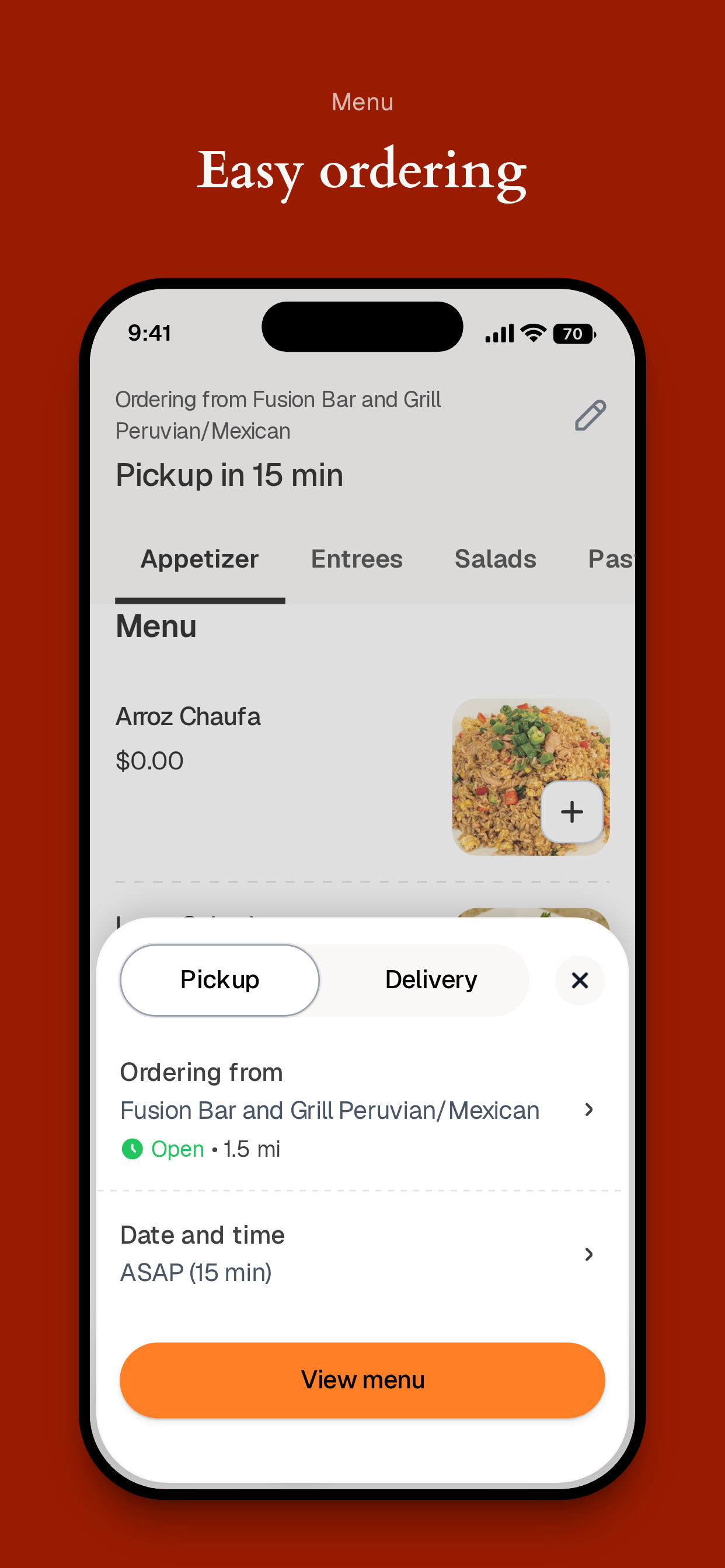 Fusion Bar and Grill screenshot 3