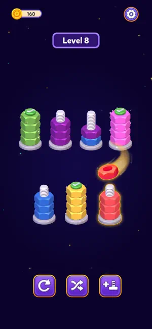 Royal Screw: Color Sort screenshot 3