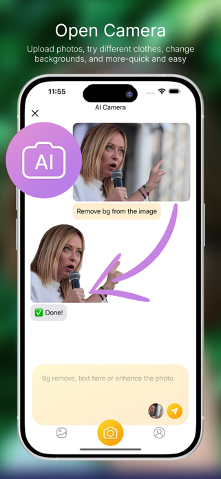 Open camera app Screenshot 5 of 5