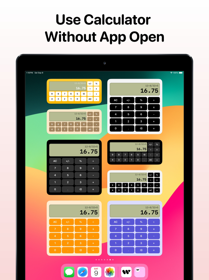 Interactive Widgets Widgetive