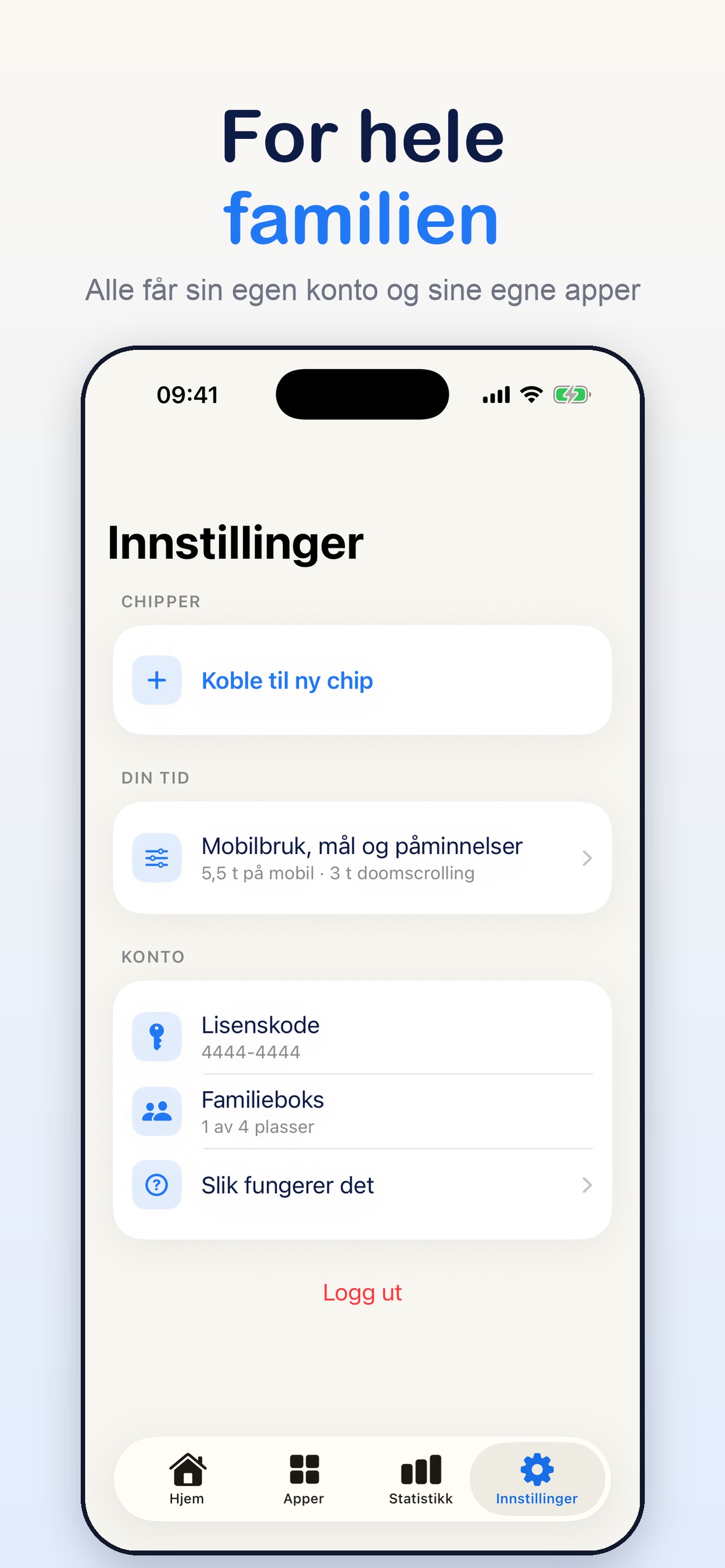 Screenshot 4 of FocusChip: Mindre skjermtid
