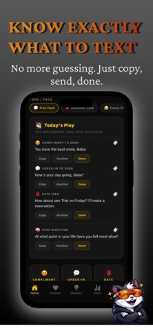TextHerBro: Dating Wingman iPhone screenshot