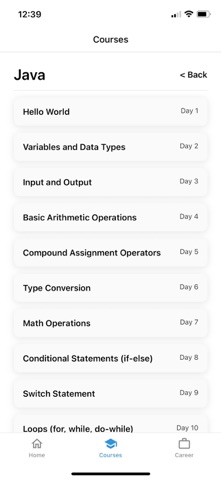 100DaysOfCode Screenshot 3 of 4