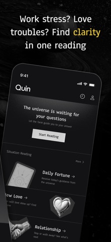 Quin : AI Tarot Reading Screenshot 2
