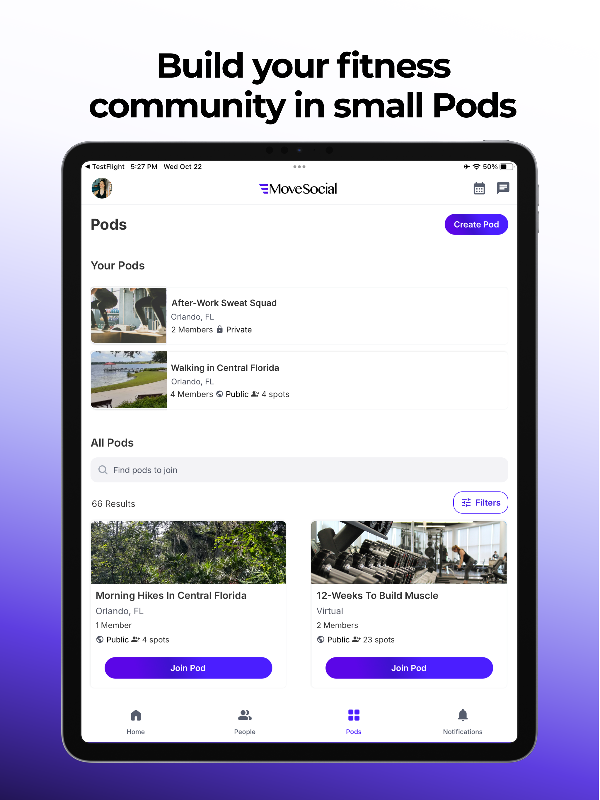 MoveSocial: Fitness Together