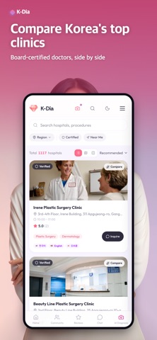 K-Dia: Korea Beauty & Surgery iPhone screenshot