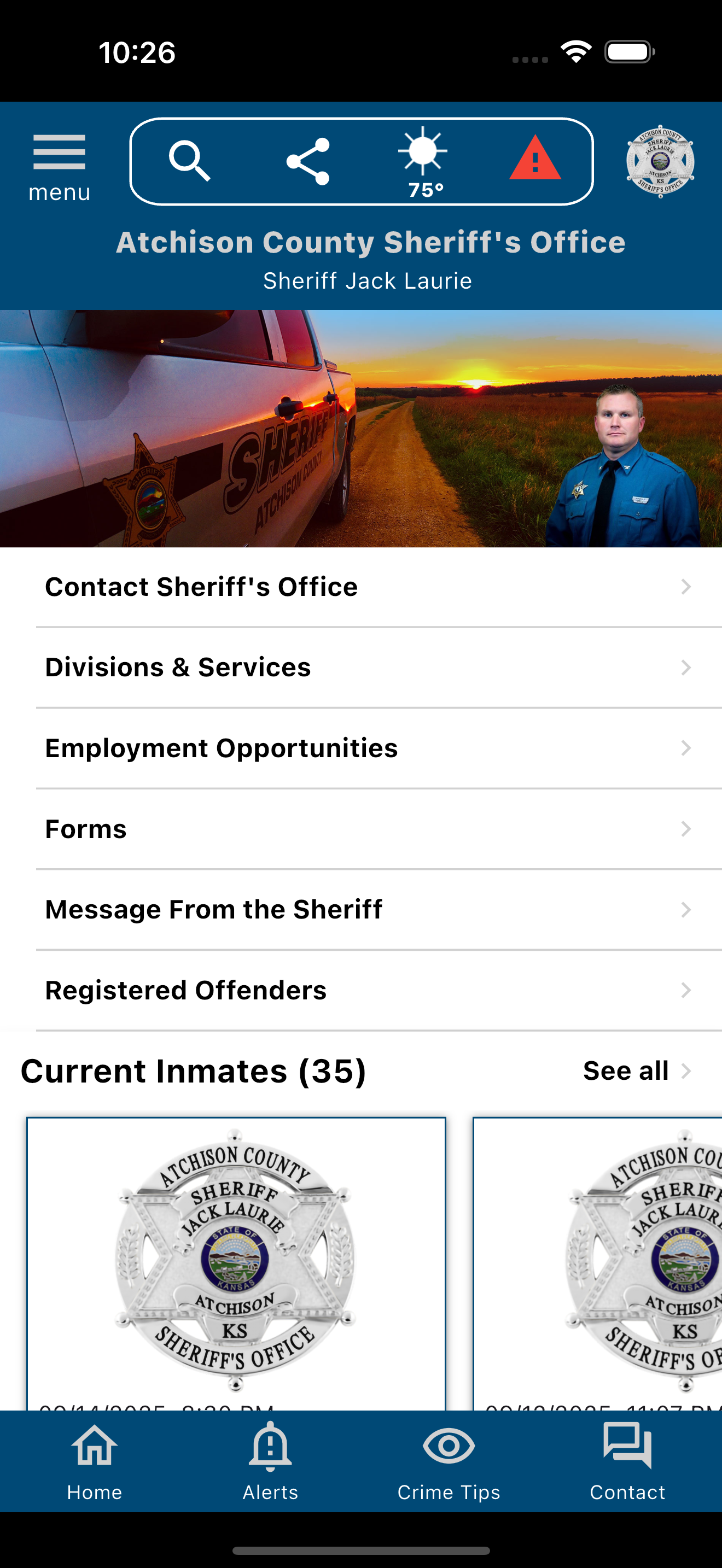 Atchison County KS Sheriff