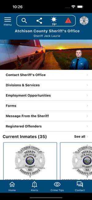Atchison County KS Sheriff screenshot 1