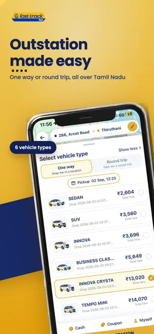 Fasttrack Cabs screenshot 4