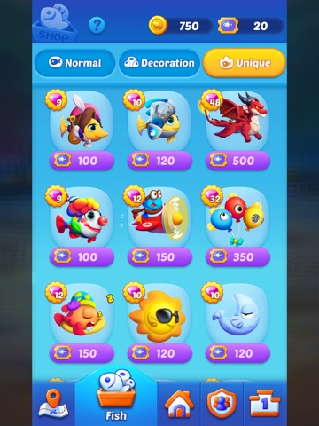 Ocean Match - Dream Aquarium iPad screenshot