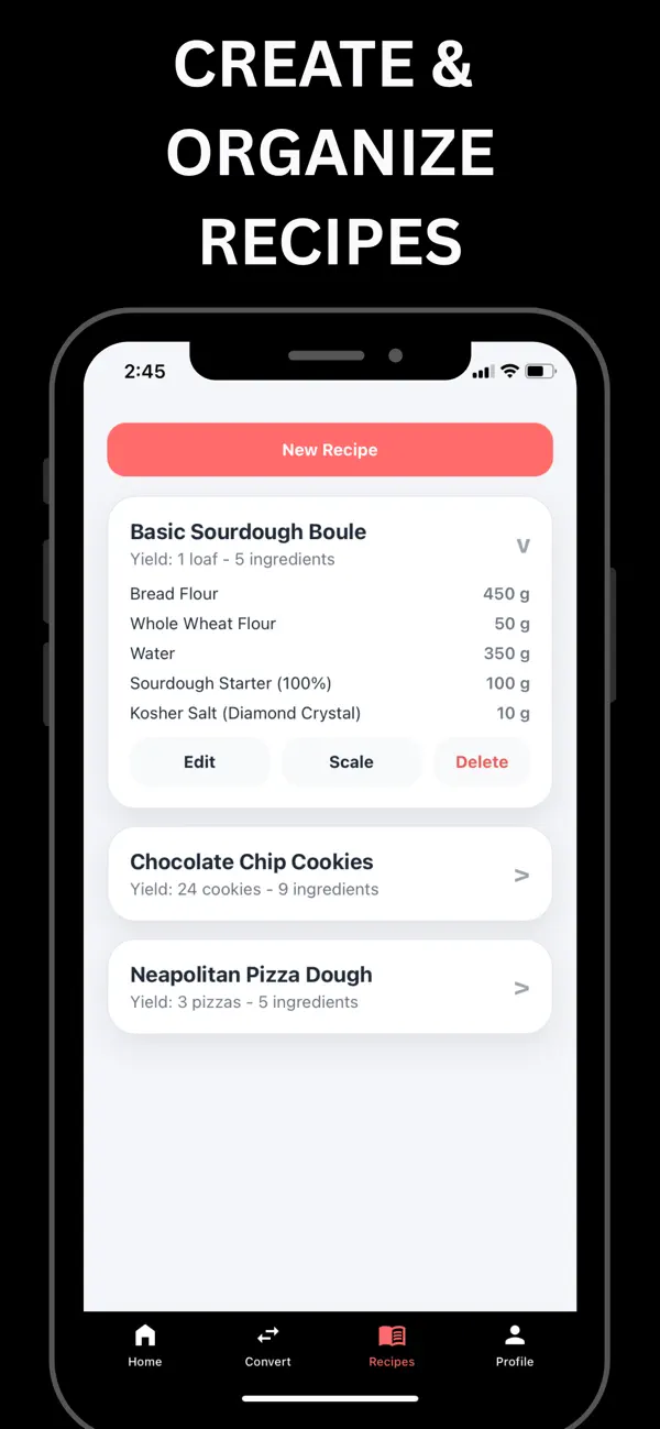 Screenshot #3 pour Bake-It: Baking Calculator