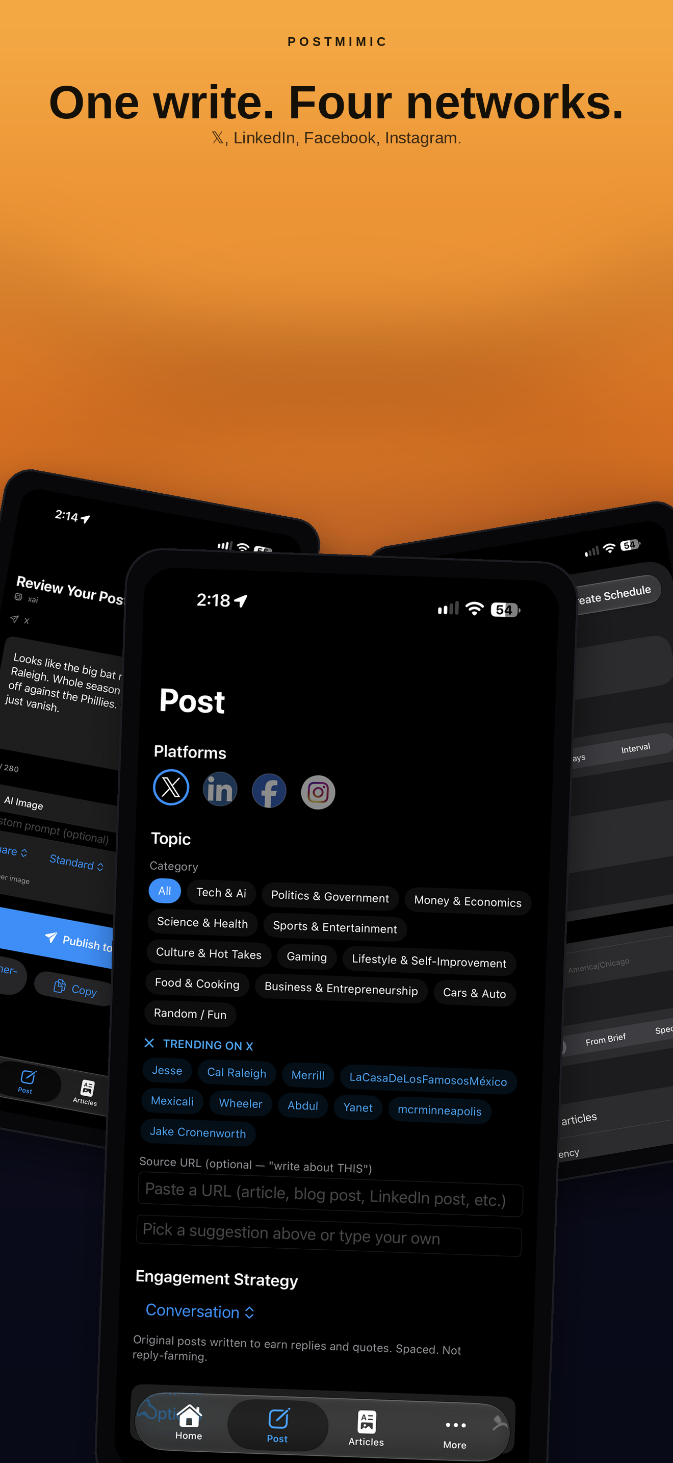 PostMimic — AI Social Media screenshot 3