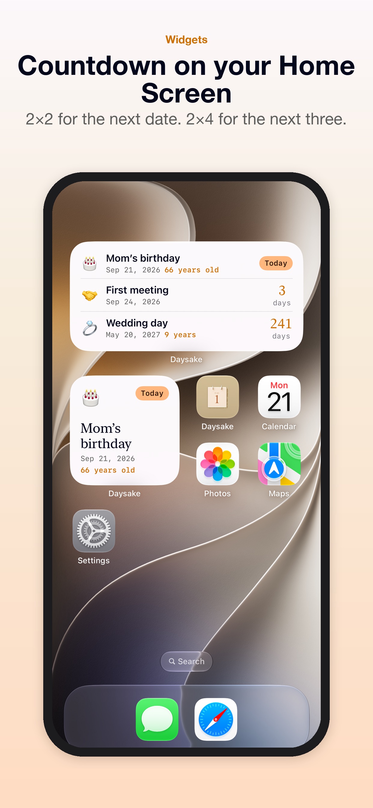 Screenshot 4 of Daysake-Dates & Gift Exchange