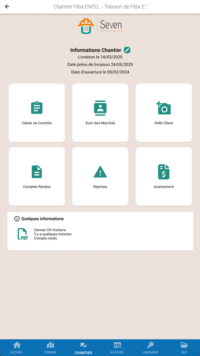 Screenshot #1 pour Constéo Mobile