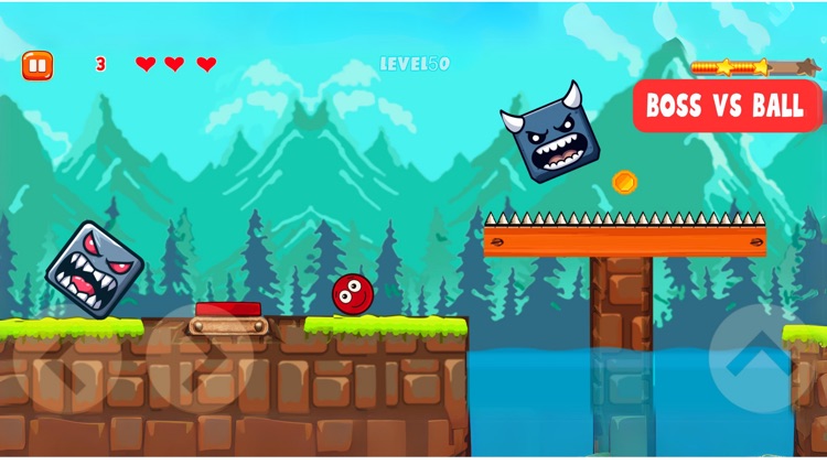 Plants Ball 5 - Red Ball Game screenshot-3