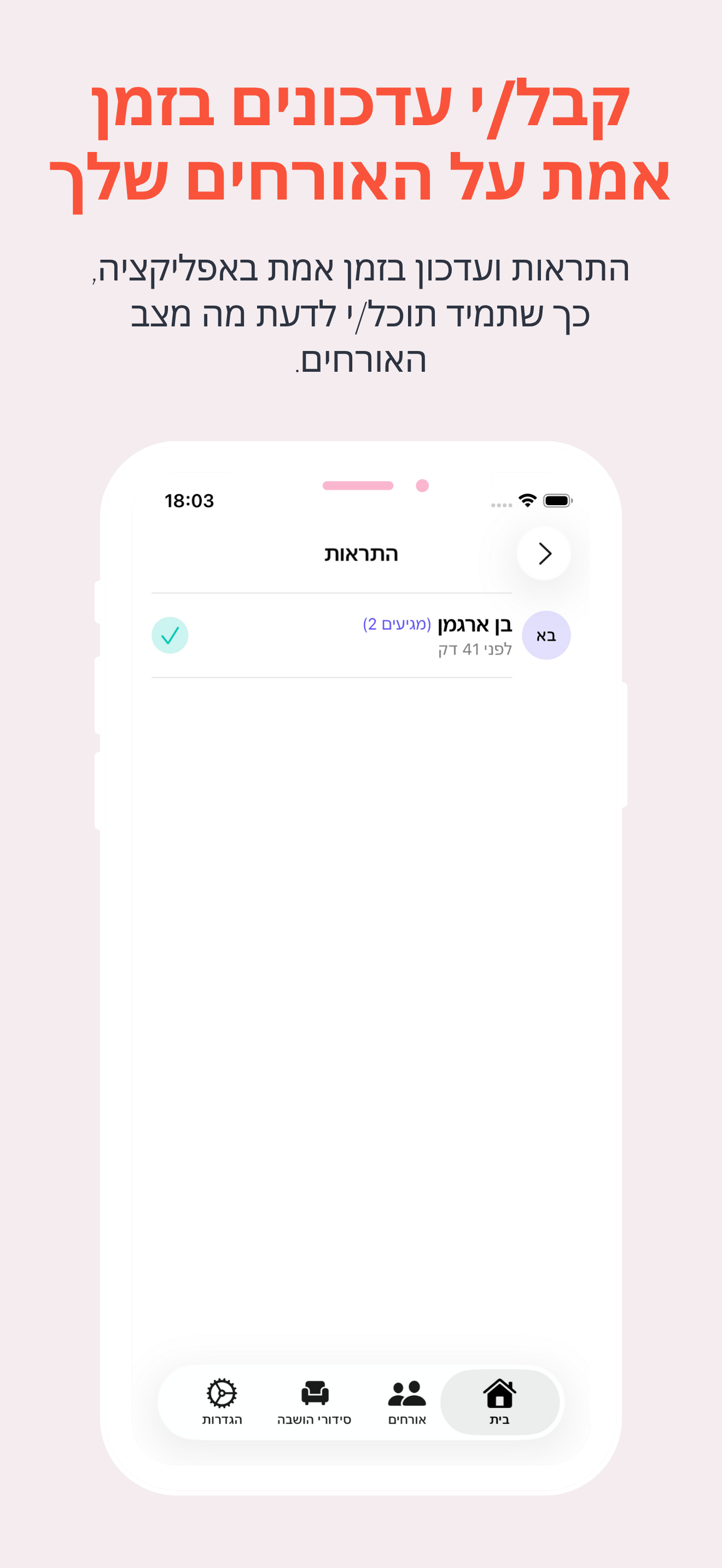 חינגא – אישורי הגעה