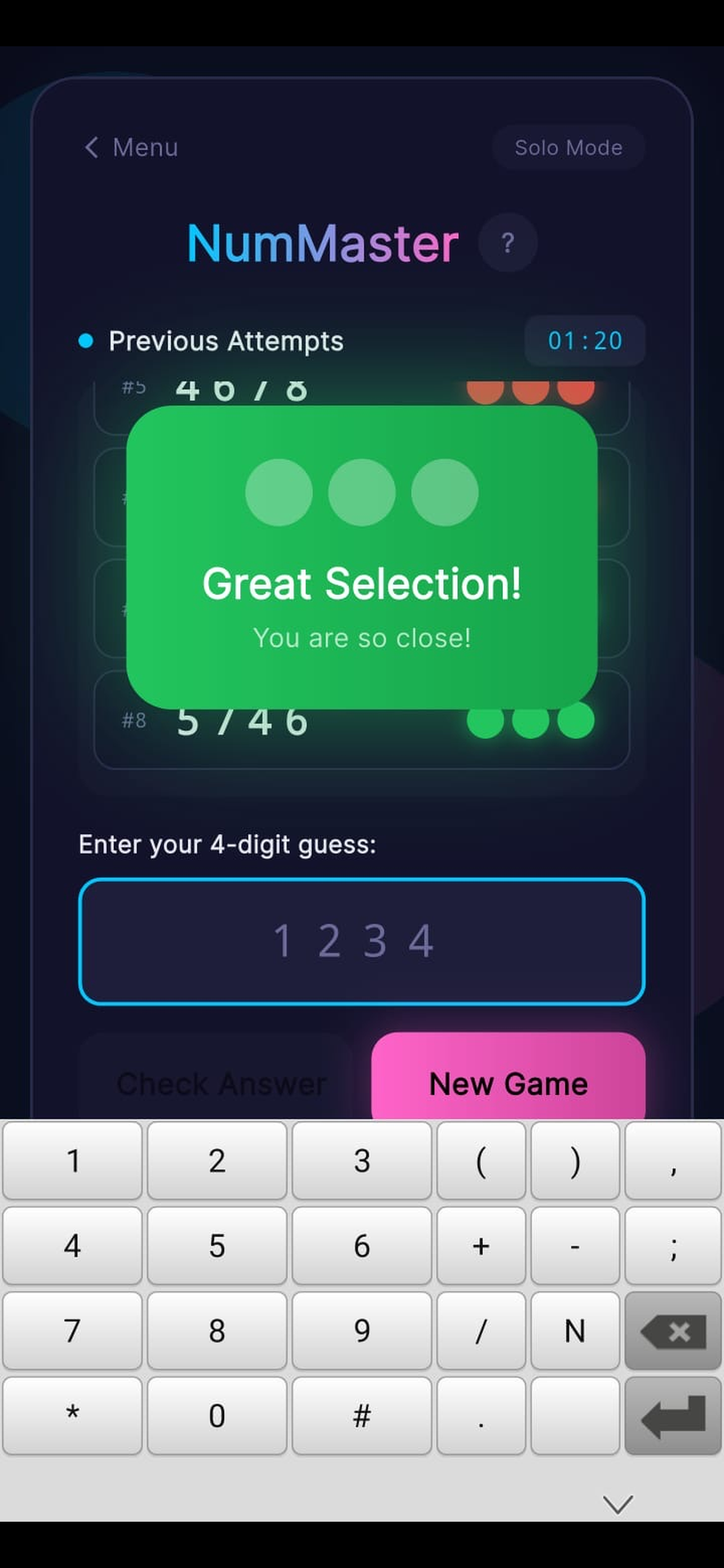 Guess Number Master screenshot 5