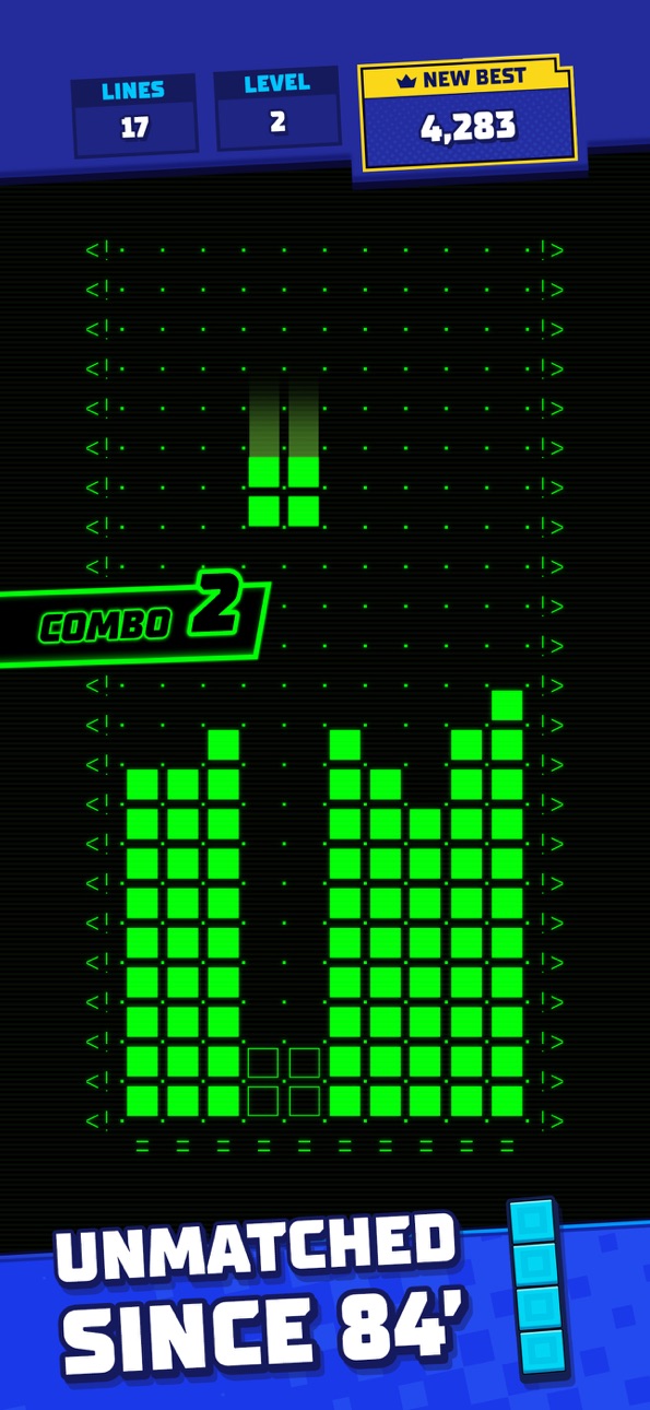 Tetris® Hack screenshot 4 - iOS game interface