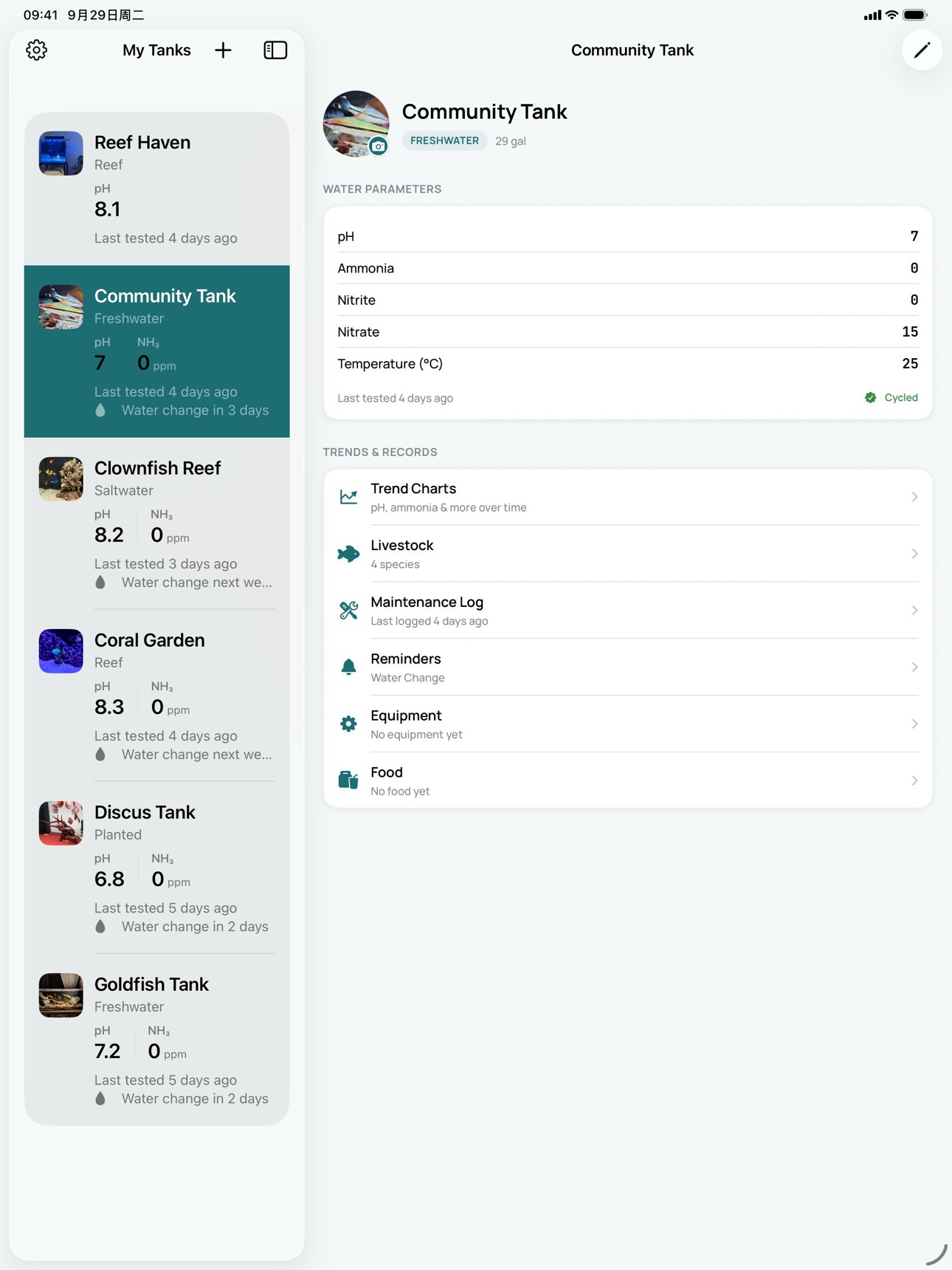 Screenshot 6 of AquaLog - Aquarium Tracker