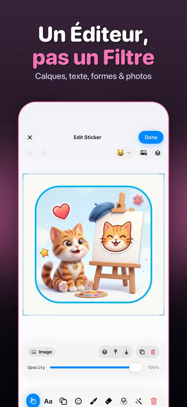 Screenshot #3 pour StickFun: Créateur Stickers