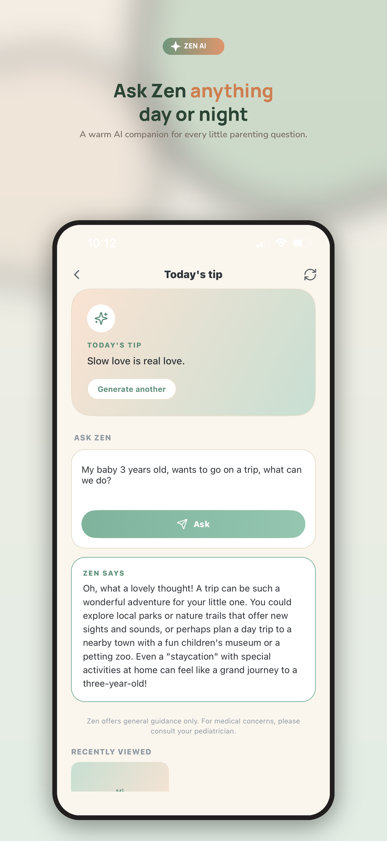 ZenBaby — Baby Tracker & AI screenshot 9