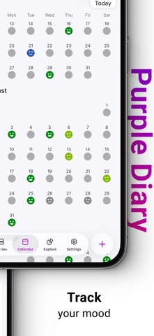 Purple Diary: Journal & Lock Screenshot 2 of 6