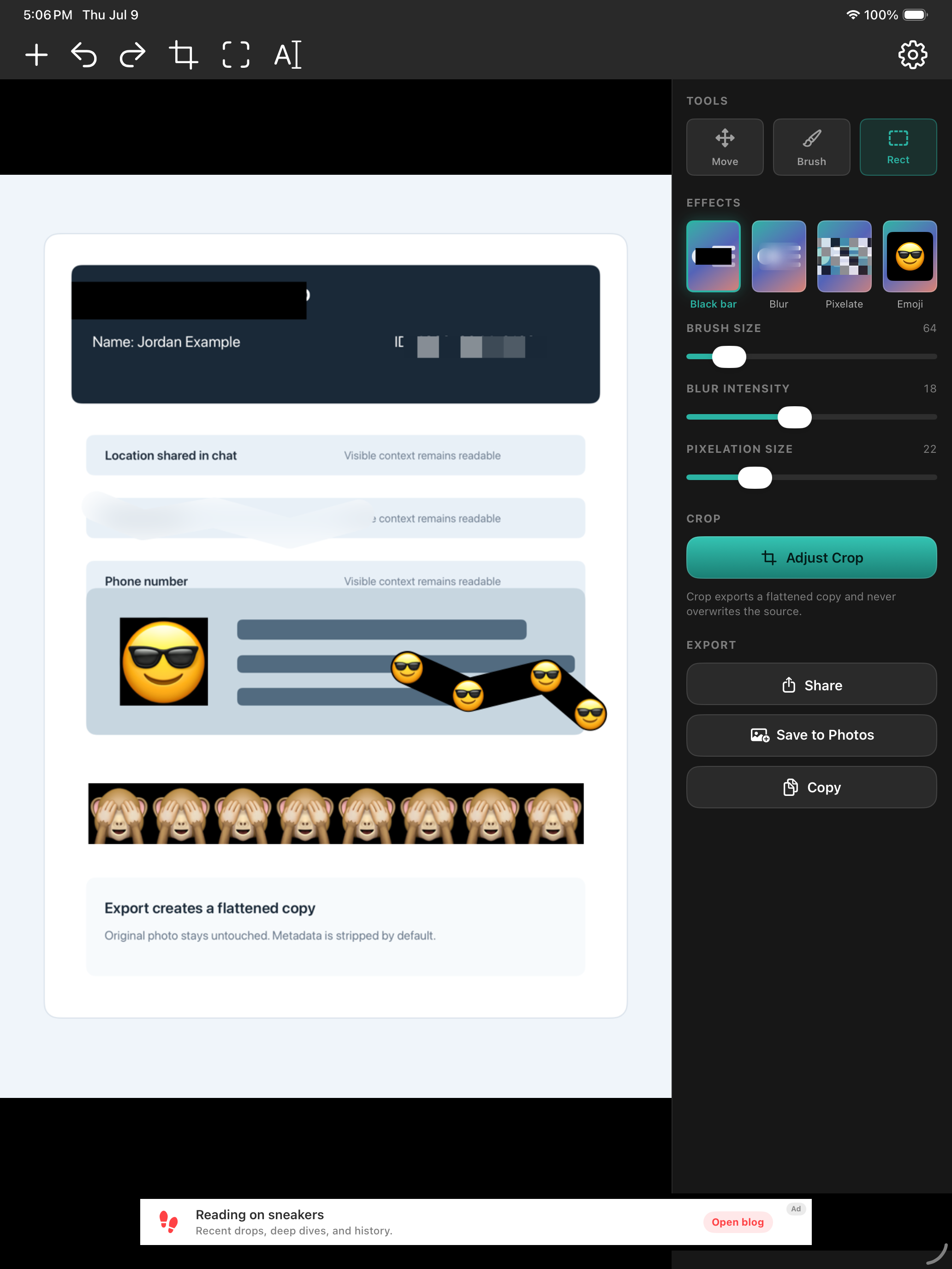 Veil: Censor & Blur Photos