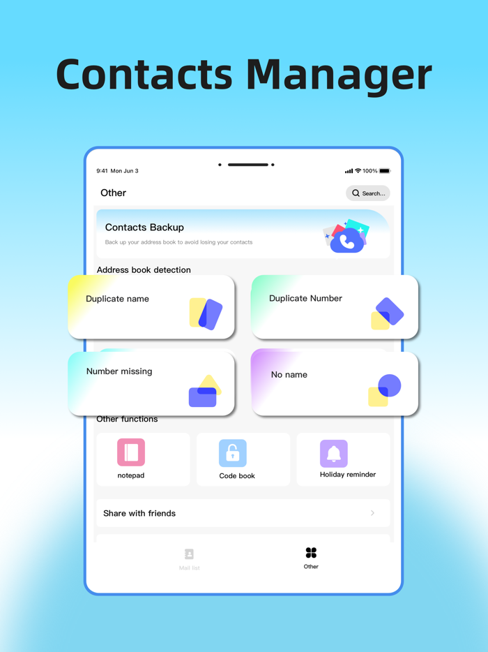 Contacts Backup - Easy Backup
