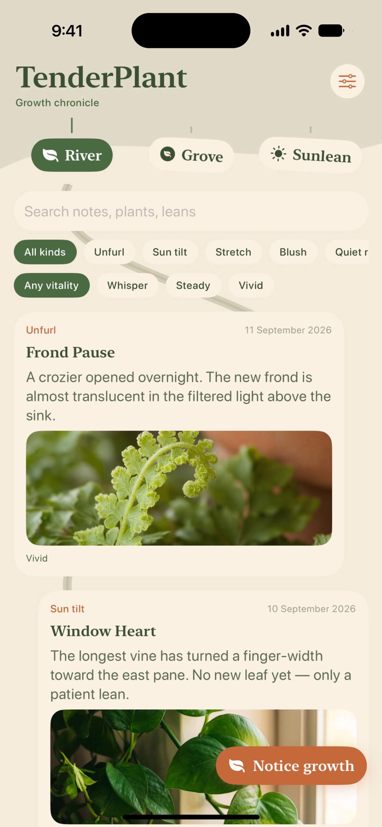 Screenshot 1 of TenderPlant