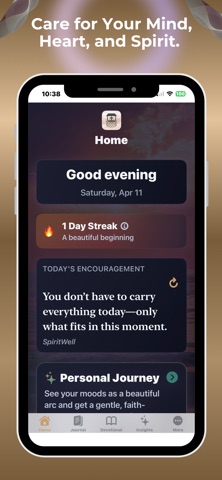 SpiritWell: Devotional Journal Screenshot 1 of 10