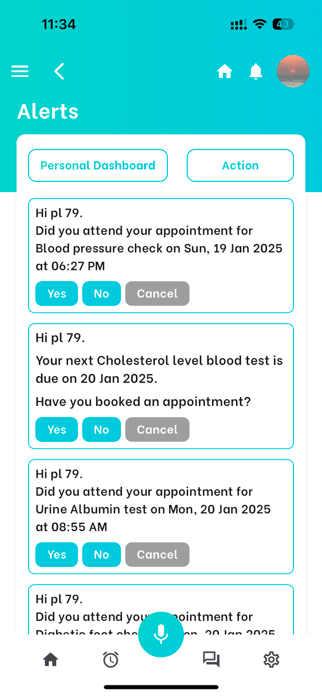 Personalised Carepath - OneApp Screenshot 6 of 8