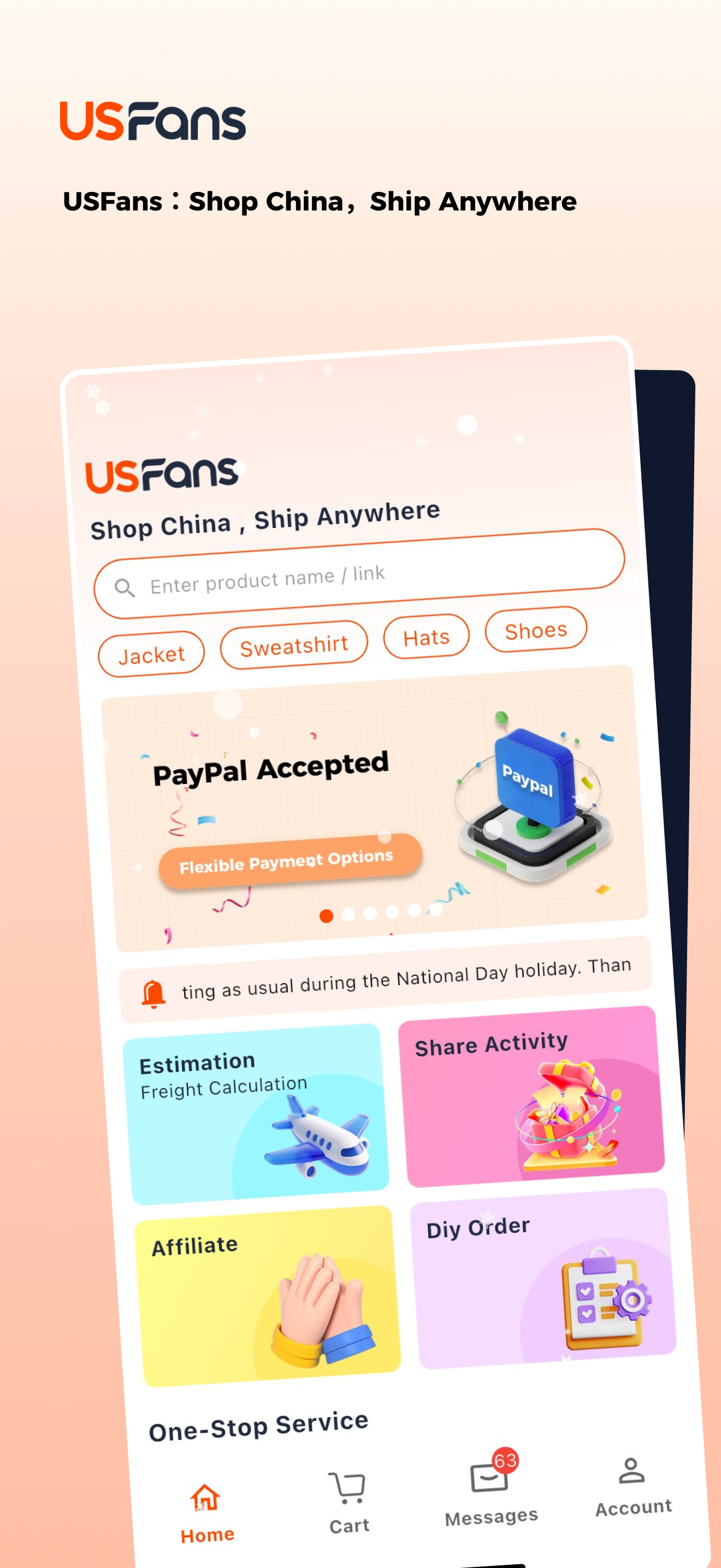 USFans-Shop China,ShipAnywhere