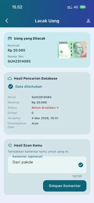 Hitung Uang screenshot 4