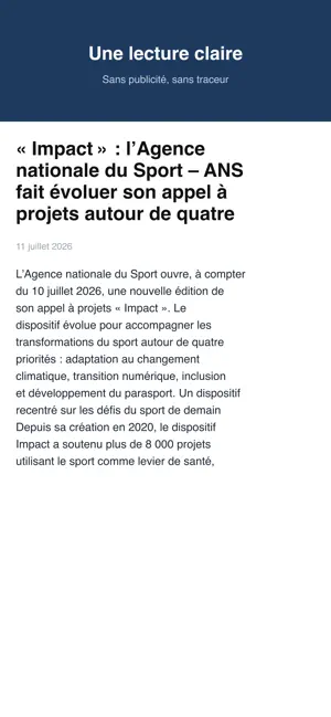 Décideurs du Sport screenshot 3