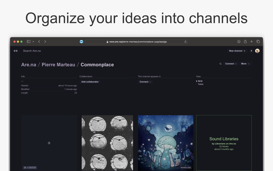 #3. Are.na for Safari (macOS) Με: When It Changed Inc.