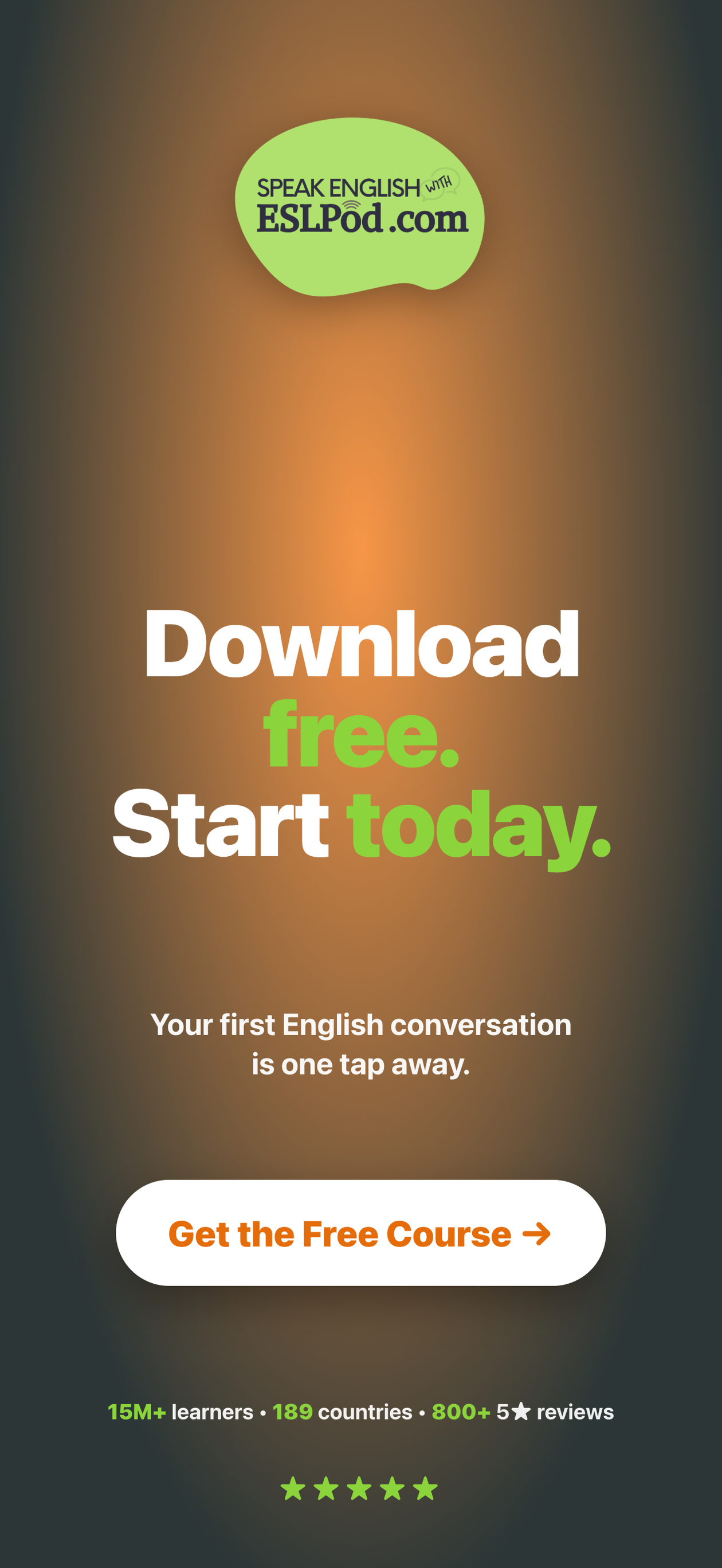 Speak English with ESLPod.com