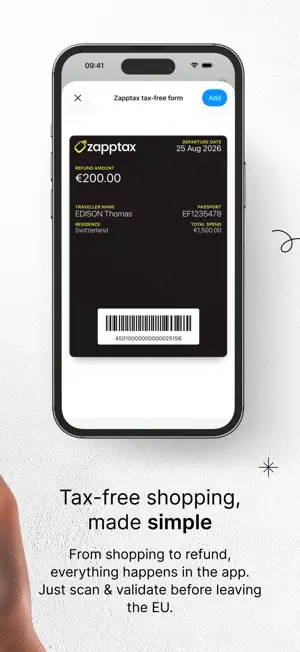 Zapptax — Shop Tax Free screenshot 2