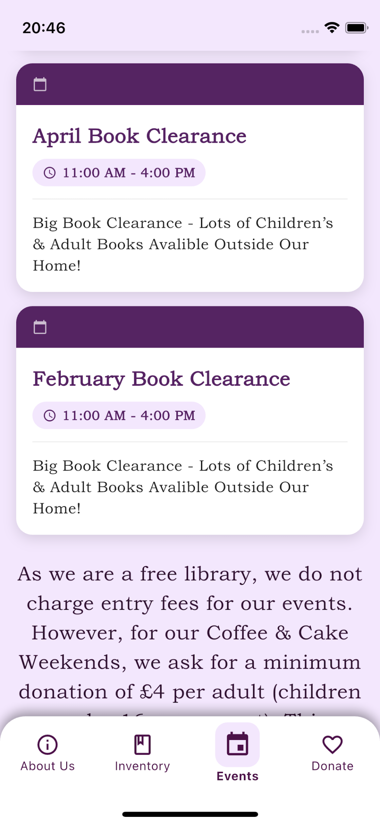 Sheena's Library screenshot 3