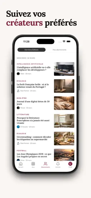 L'Intérêt — média personnalisé screenshot 2