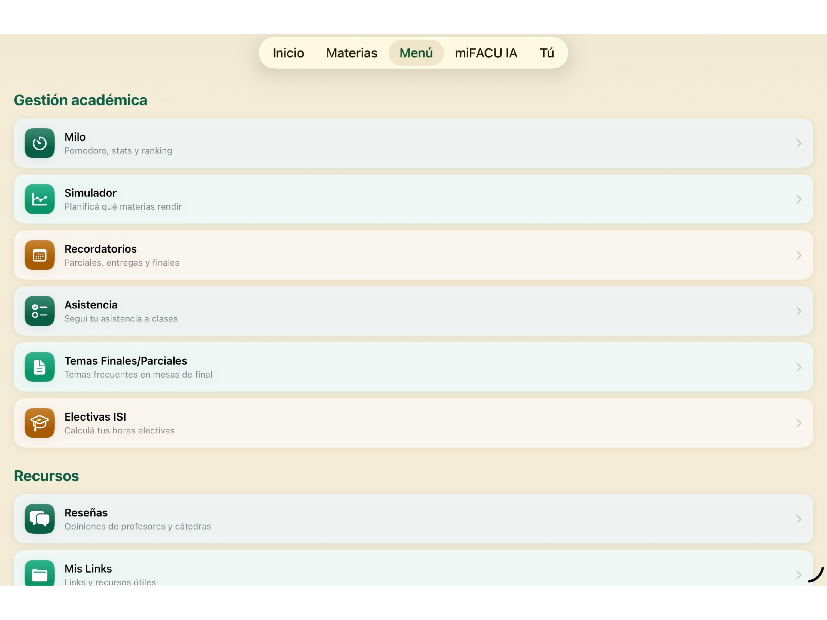 miFACU screenshot 9