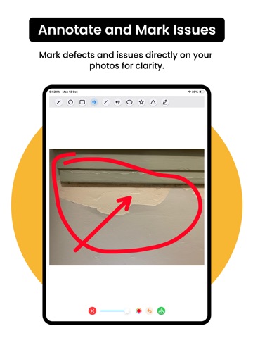 SnagBricks - Site Auditing iPad screenshot